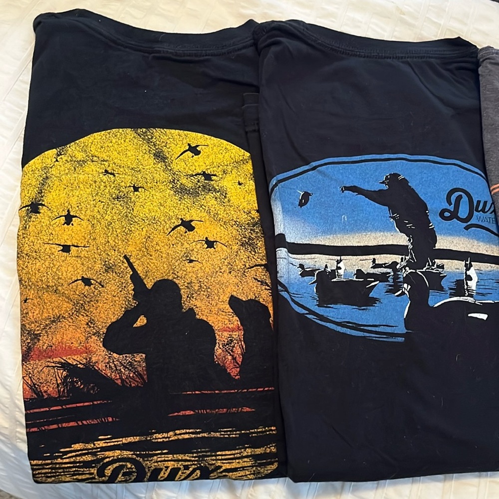 Men’s Dux Waterfowl graphic tee 3 pack size M